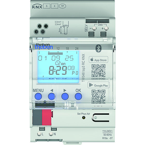 Theben Digitale Zeitschaltuhr TR 648 top3 RC KNX